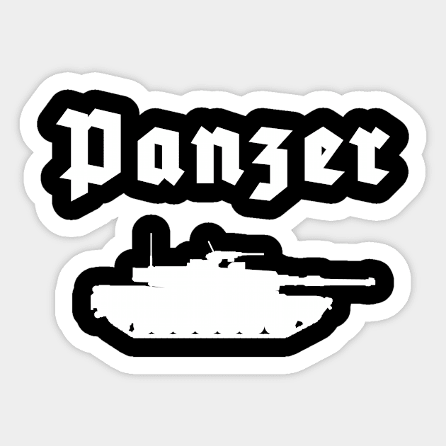 tank Sticker by Mamon